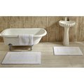 Better Trends Better Trends BAHO2134WHIV Hotel Collection Bathrug; White & Ivory - 21 x 34 in. Set of 2 BAHO2134WHIV